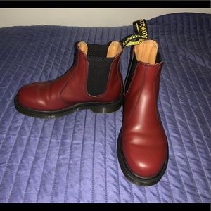 Doc Martens Chelsea Boots Cherry size US 5